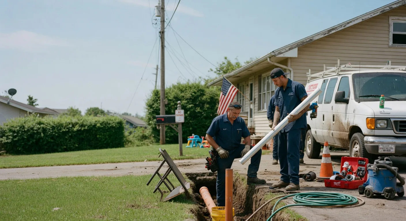 Sewer Line Inspection in South Houston, TX